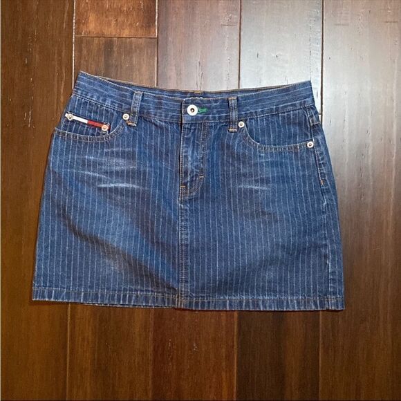 Vintage Tommy Hilfiger Denim Skirt - Picture 1 of 5